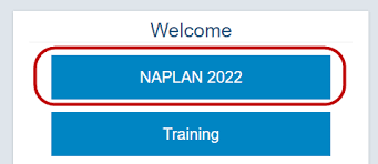 Image of NAPLAN welcome screen