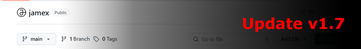 Image showcasing the new GitHub repository for our codebase in v1.7